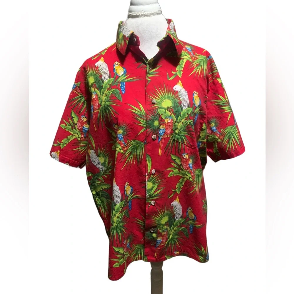 VINTAGE Patiowear Hawaiian Shirt - Picture 1 of 8